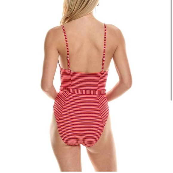Solid & Striped The Spencer One Piece Swimsuit. - Picture 3 of 5